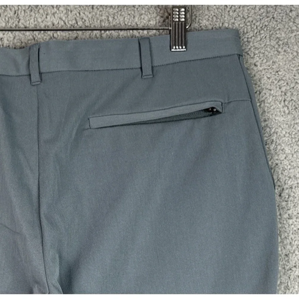 Ministry of Supply Pace Tapered Chino 40 Tall Men Gray Stretch Performance Pants